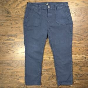 Paige Mayslie Straight Ankle Jeans Pants Size 33